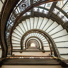 Rookery Building Oriel Staircase by Anthony Doudt
