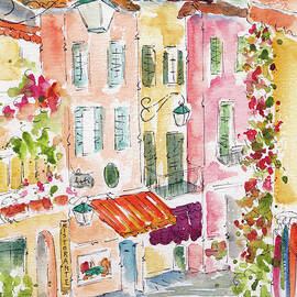 Salita Serbelloni Bellagio Italy by Pat Katz