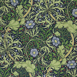 Seaweed wallpaper design, 1901 by William Morris by William Morris
