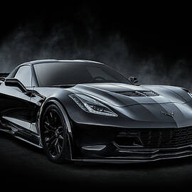 Black Z06 Corvette by Douglas Pittman