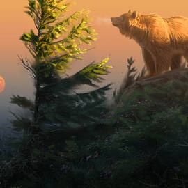Something On the Air - Grizzly by Aaron Blaise