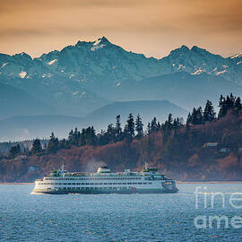 State Ferry and the Olympics by Inge Johnsson