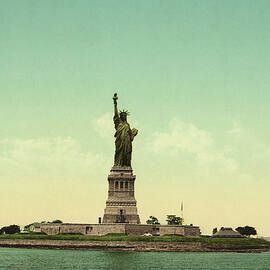 Statue of Liberty, New York Harbor by American School