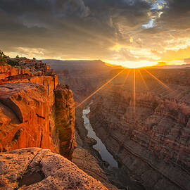 Sunrise Over The Grand Canyon by Michael Zheng