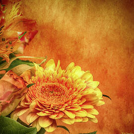 Sunset Flowers by Wim Lanclus