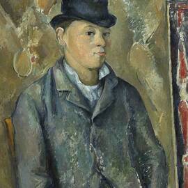 The Artists Son,paul by Paul Cezanne
