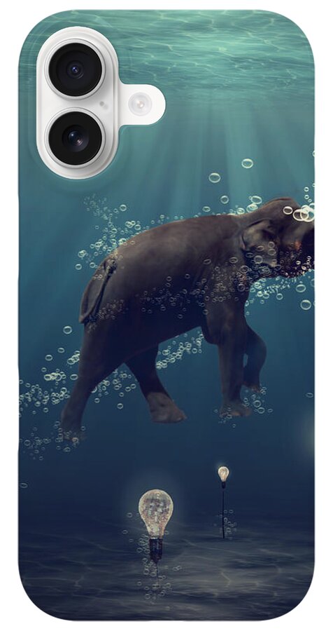 Submerged Elephant Dreams iPhone Case