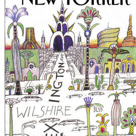 The New Yorker Cover - February 13th, 1995 by Saul Steinberg
