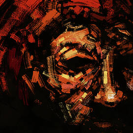 The Old Man in Red by Imad Ud Din