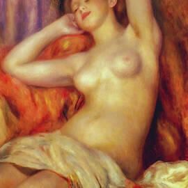 The Sleeping Bather by Pierre-Auguste Renoir