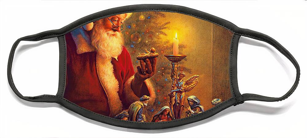 Santa Claus Face Masks for Sale