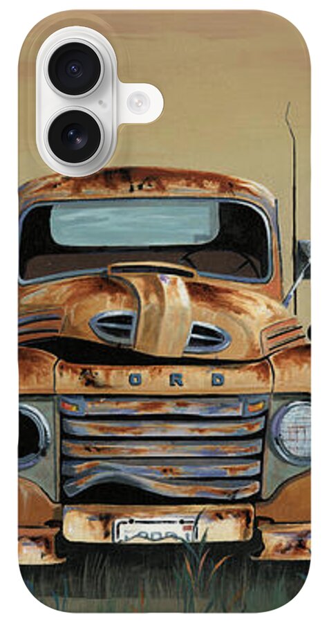 Vintage Abandoned Trucks iPhone Case