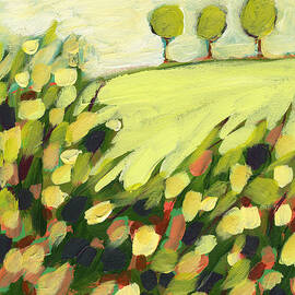 Three Trees on a Hill by Jennifer Lommers