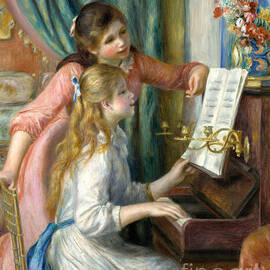 Two Young Girls at the Piano, 1892  by Pierre Auguste Renoir