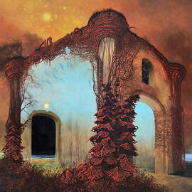 Untitled - The House by Zdzislaw Beksinski