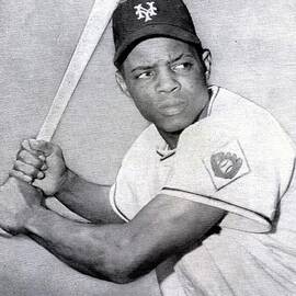 Willie Mays  poster by Gianfranco Weiss