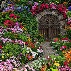Wine celler gates  by Garry Gay