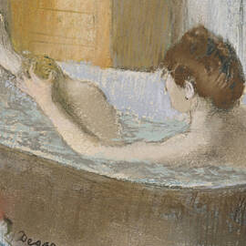 Woman in her Bath by Edgar Degas