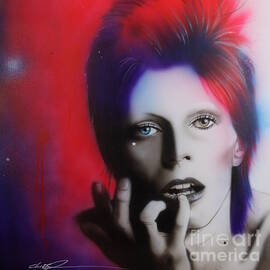 Ziggy Stardust by Christian Chapman Art