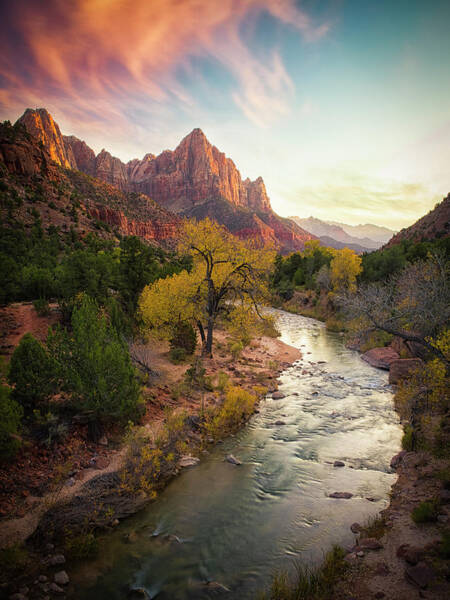 Sunrise Over Zion National Park Wall Art
