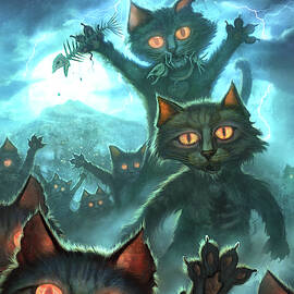 Zombie Cats by Jeff Haynie